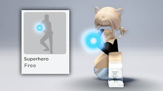 ROBLOX ADDED FREE EMOTE WITH EFFECT!!