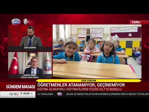 Genel Başkanımız Kadem Özbay, Sözcü Tv`de Gündem Masası programında Can Coşkun`un sorularını yanıtladı.24 Kasım 2023 | EĞİTİM İŞ