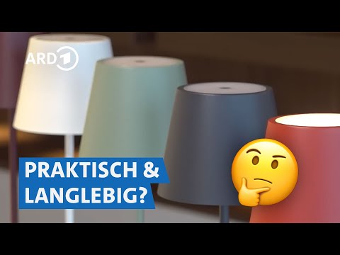 Akku-Lampen im Check – wie gut sind die LED-Leuchten? | Marktcheck SWR