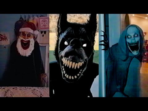 A festive 10 minutes of Jump Scares | scary videos tiktok compilation