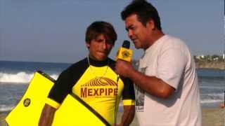 preview picture of video 'Impresiones de Bodyboarders Puerto Escondido en Playa Zicatela - Ene 2013'