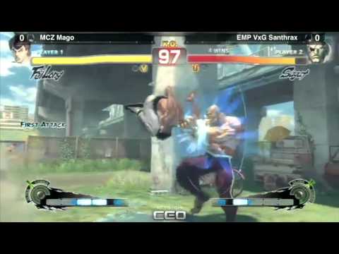 CEO 2013 SSF4AE 2012 MCZ Mago (Fei) VS EMP VxG Santhrax (Sagat)