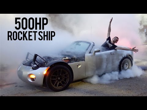 First Drive of my Mom's Secretly LS3 Swapped Solstice!