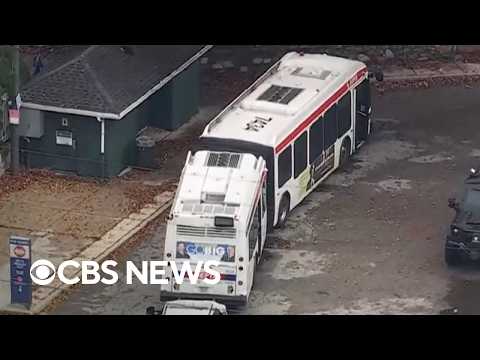 Philadelphia bus standoff ends after suspected gunman shoots self, police say