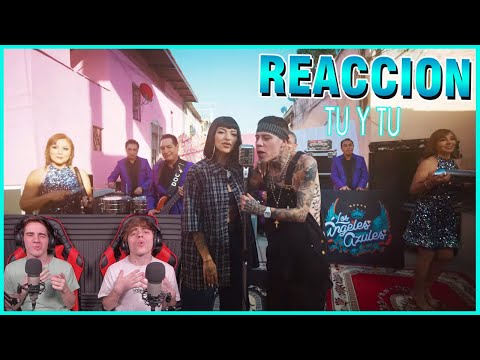 [REACCION] Los Ángeles Azules, Santa Fe Klan, Cazzu - Tú y Tú (Video Oficial)