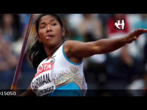 Sanmarg - Swapna Barman Wins Landmark Gold In Heptathlon