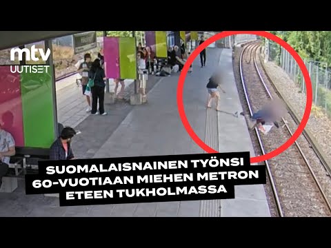 , title : 'Suomalaisnainen työnsi 60-vuotiaan miehen metron eteen – syytetään murhan yrityksestä'