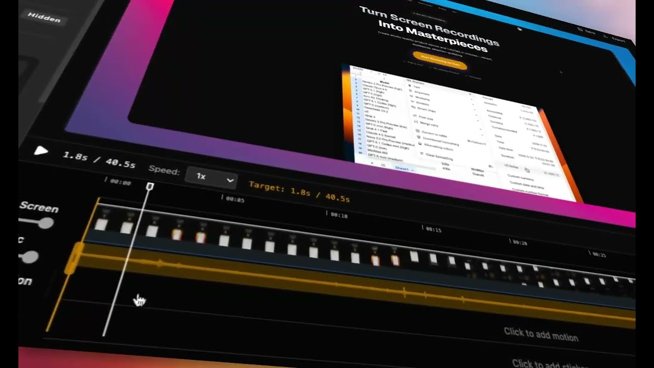 Screentell demo video