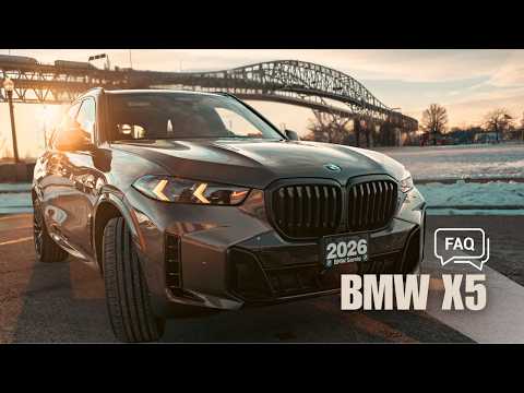 2026 BMW X5 xDrive40i Sports Activity Vehicle in Black for sale at BMW Sarnia in Sarnia, ON