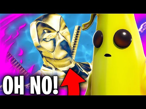 BANANITA SCOPRE CHE DEADPOOL è STATO ELIMINATO DA MIDA - Fortnite
