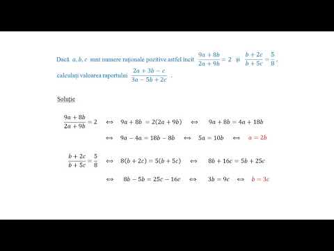 Rapoarte și proporții – Numere rationale -  Problemă - Evaluare nationala - Matematica