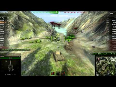 Best of WoT - T49 (American) - 6 Kills - 1484 Damage - Mountain Pass - Top Gun