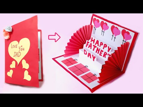 Fathers Day Card | How to make Father's Day Card | Fathers Day Gift Ideas | Greeting Cards Tutorial