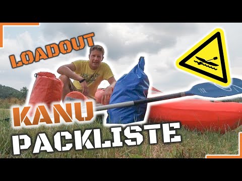 Kanu Equipment - Packliste für Touren mit dem Kajak
