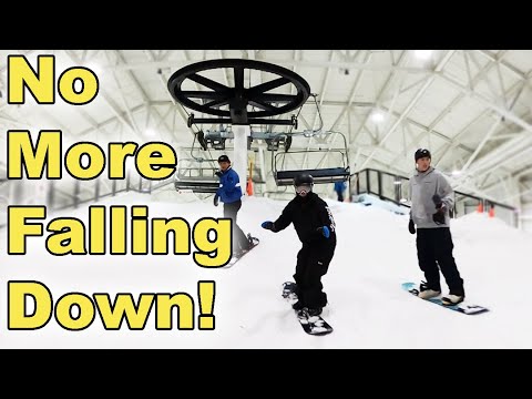 YouTube video about: How to get off ski lift with snowboard?