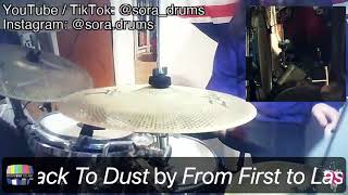 From First to Last - We All Turn Back to Dust (drum cover)