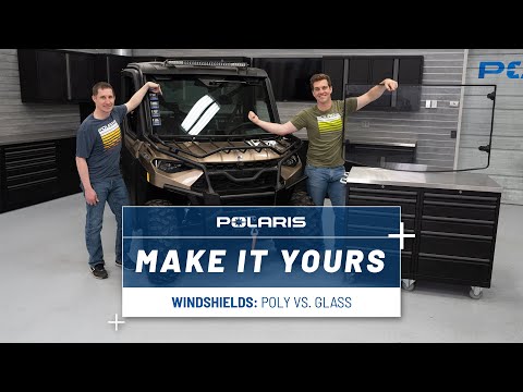 Windshields: Poly vs Glass: Which One Is For You? - Make It Yours | Polaris ORV