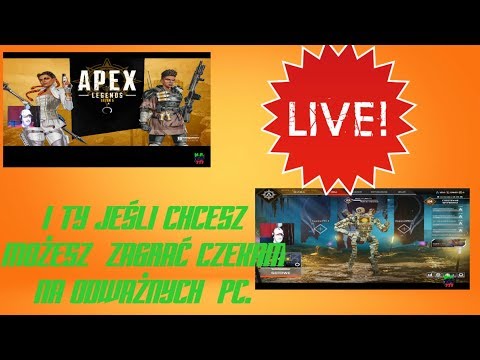 #APEX LEGENDS SEZON 5.I TY JEŚLI  CHCESZ MOŻESZ ZAGRAĆ ZE MNĄ  NA PC. TRENING !!!