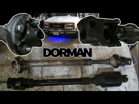 91 GMC C3500 DORMAN Steering Shaft Install Rag Joint Replacement