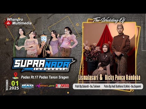 🔴LIVE :" SUPRA NADA " |  Wedding Lismasari & Ricky | BAP Pro-Audio | Padas, 01 November 2025