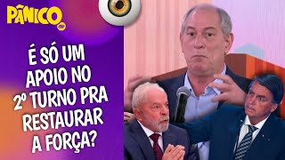 Ciro Gomes: ‘Lula está tão enfraquecido que não se defendeu da acusação de corrupção por Bolsonaro’
