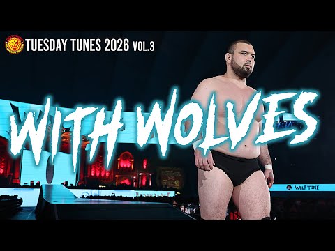Aaron Wolf's Wrestle Kingdom 20 entrance! / With Wolves ~2026.1.4~ (Entrance Video & Theme)