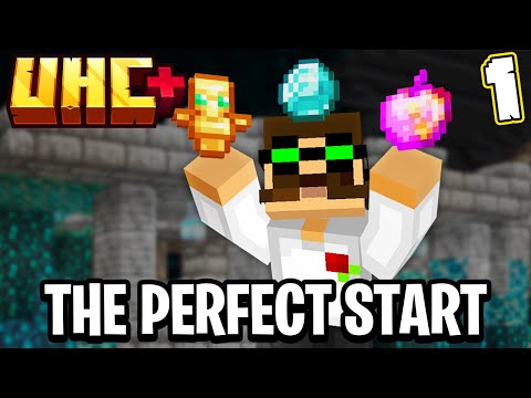 Minecraft UHC PLUS: Episode 1: The PERFECT START