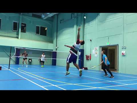 Solid Badminton Club Dubai | Lyle/Mia vs Jerico/Camille