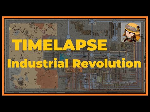 Factorio Timelapse - Industrial Revolution (8K Ultra HD)