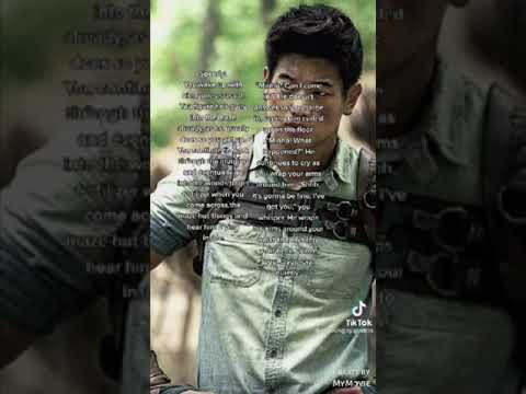 How the maze runner boys react when...