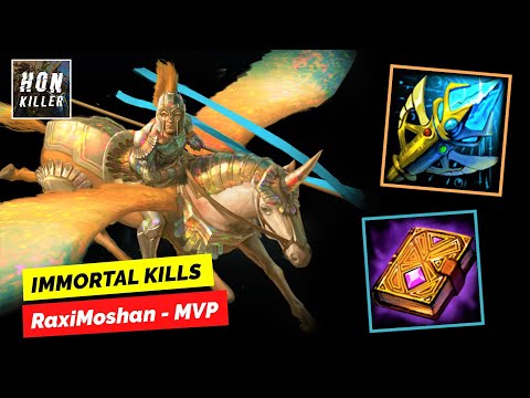 HoN Plague Rider STAFF OF THE MASTER with GRIMOIRE OF POWER - MVP