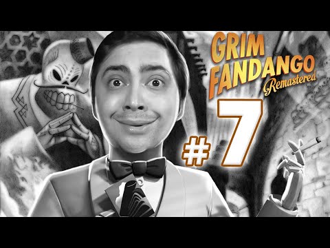 alanzoka jogando Grim Fandango Remastered - Parte 7