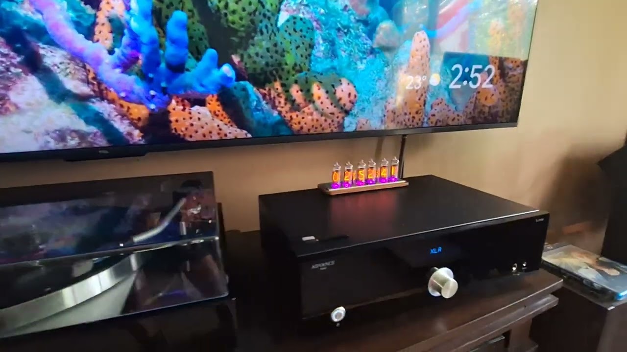 Advance Paris X-A160 Amplifier and X-P700 Preamplifier.