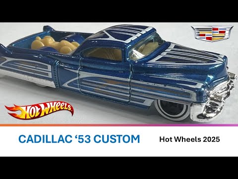 CADILLAC '53 CUSTOM (N4018), Hot Wheels 2025 (139/250), serie ROD SQUAD (9/10) #moito67rai