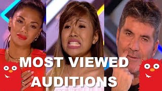 TOP 4: MOST VIEWED X FACTOR UK 2017 AUDITIONS