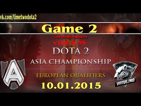 Alliance vs VP.Polar #2 (bo3) (Ru) | Dota2 Asian Championship 2015: Europe Qualifier