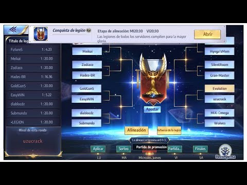 🔱 A DEFENDER LA LEGIÓN🔱Duelos PvP- Saint Seiya Awakening