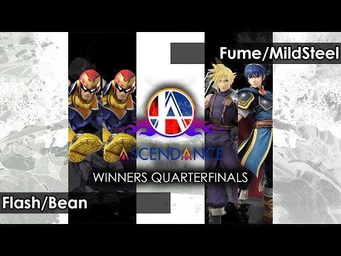 Smash 4: Flash/Bean V Fume/MildSteel - Ascendance 83 Tournament SSB4