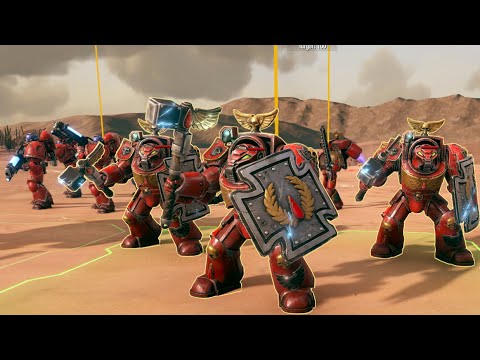 Assault Terminators (Blood Angels VS Orks - 2000 Point Battle) - Warhammer 40,000: Battlesector