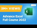 Advanced Excel Full Course 2022 Advanced Excel Functions MS Excel 19 Training Simplilearn