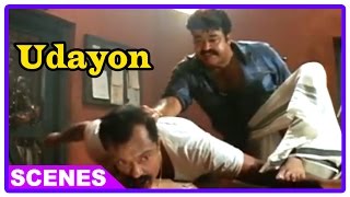 Udayon Movie Scenes  Mohanlal Jr warns Bheeman Rag