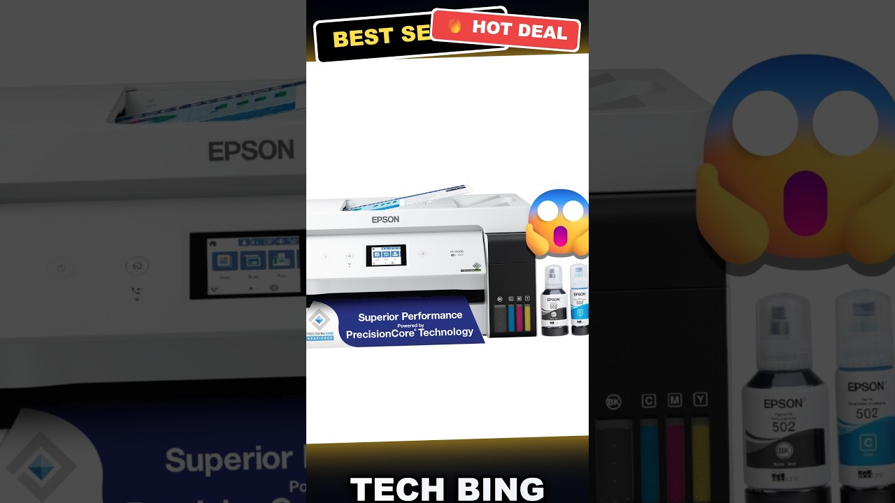 Tech Bing Reviews: Honest Wireless Printer for Home and Office - Epson Workforce WF-7710 review video