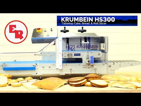 KRUMBEIN HS 300 Horizontal Tabletop Slicer | Cakes, Breads, Pastry | Bakery Equipment