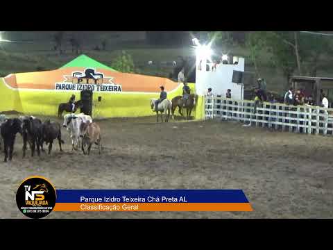 Vaquejada AO VIVO | Parque Izidro  Teixeira  Chá Preta AL