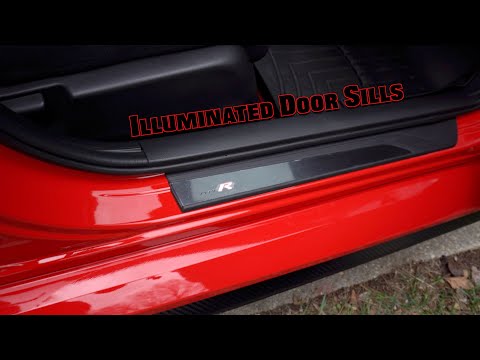 2019 Honda Civic Type R FK8 Illuminated Door Sills Install!
