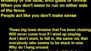 Jason Aldean Church Pew or Barstool w/ lyrics