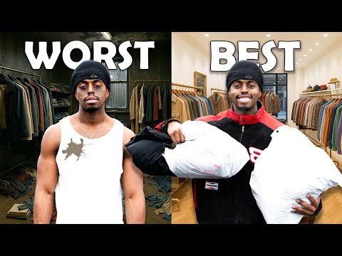 I Survived The Best Vs Worst Thrift Store