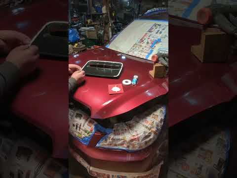 Installing the CHEAPEST Hood SCOOP EVER.😁
