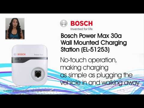 Bosch Power Max 30a Wall Mounted Charging Station - Bosch EL-51253 Review