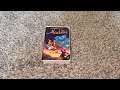 Aladdin 1993 VHS Overview Version 1 New Copy